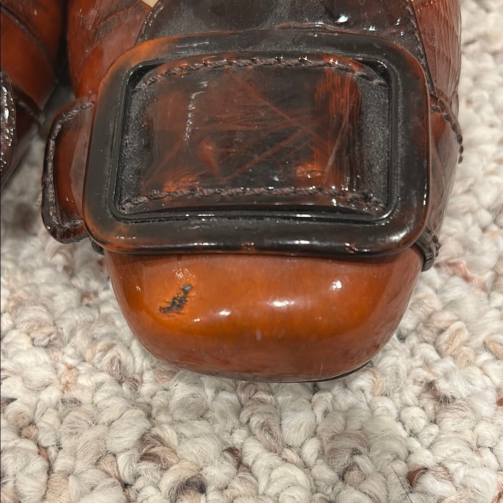 Cole Haan Brown Patent Leather Heels - Picture 4 of 7